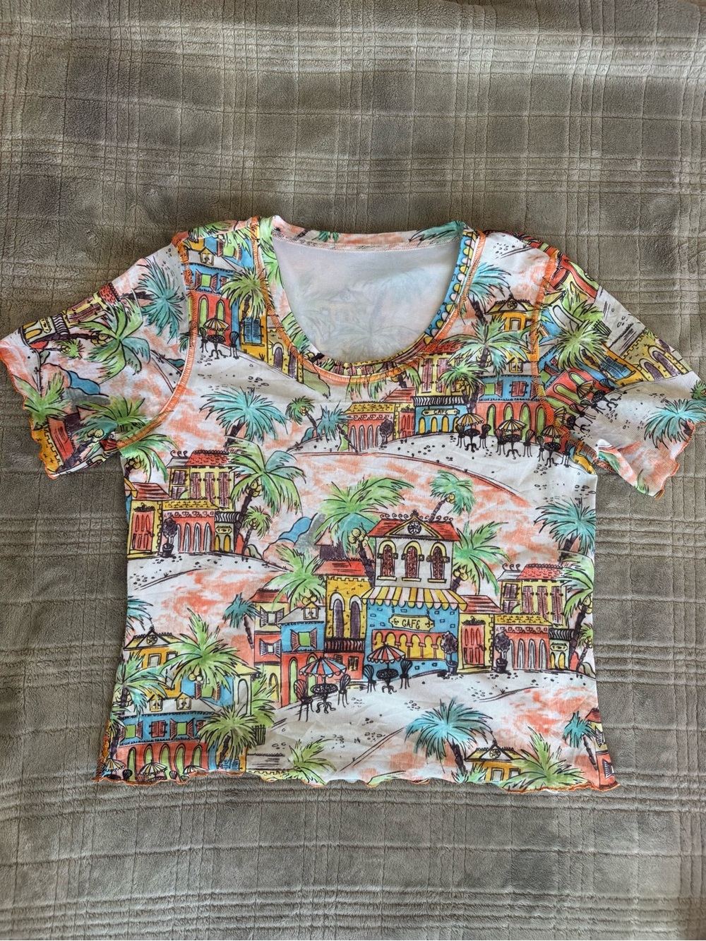 Euro Summer Mesh Tee